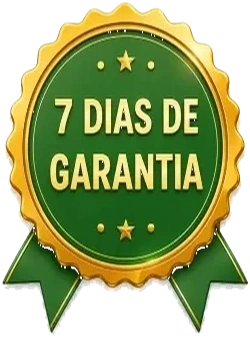 7 dias de garantia